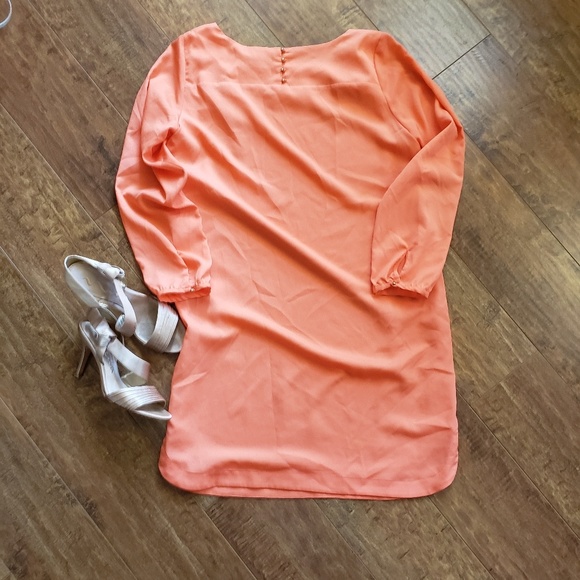 H&M Salmon color sheath Dress - Picture 7 of 8